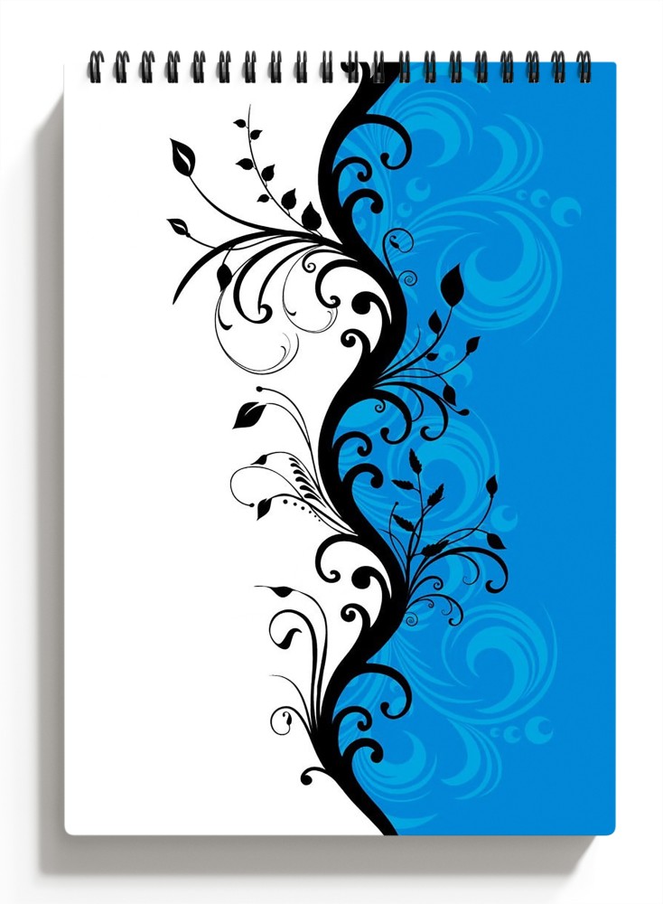Blank sheet of paper Page from a notebook and notebook for notes with copy  space Sketch hand drawn illustration 20039884 Vector Art at Vecteezy