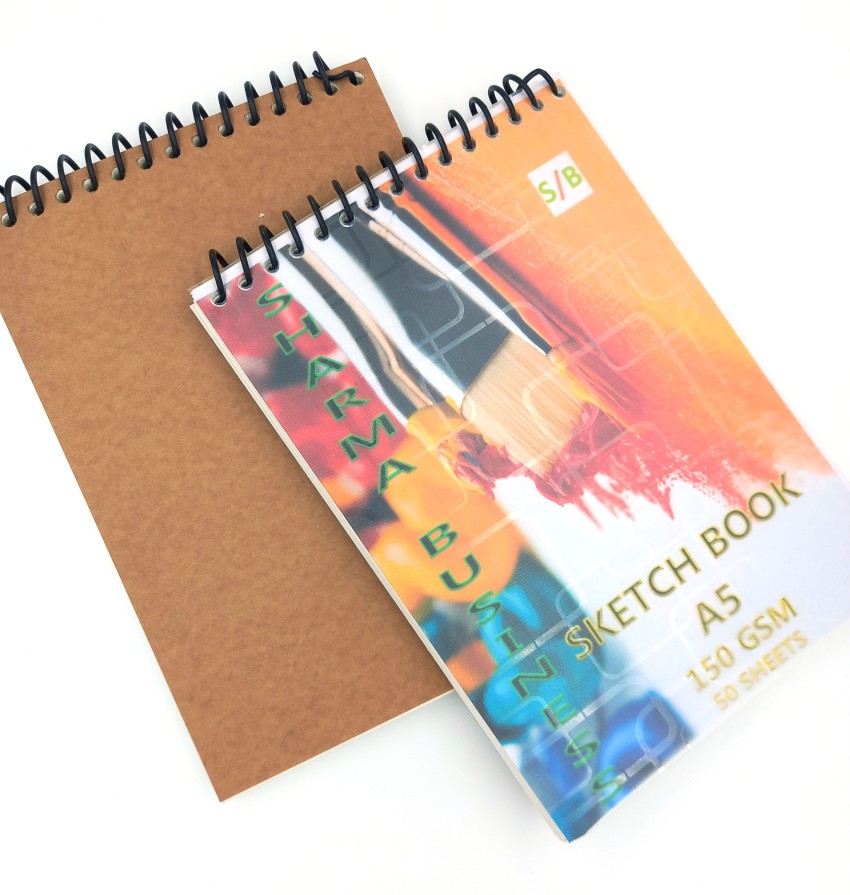 DOMS Sketch Book With Spiral Bound 150 GSM Open Stock  Sitaram Stationers