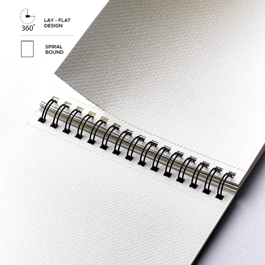 KRASHTIC A5 Sketch Book for Drawing and Sketching 140 GSM Ivory