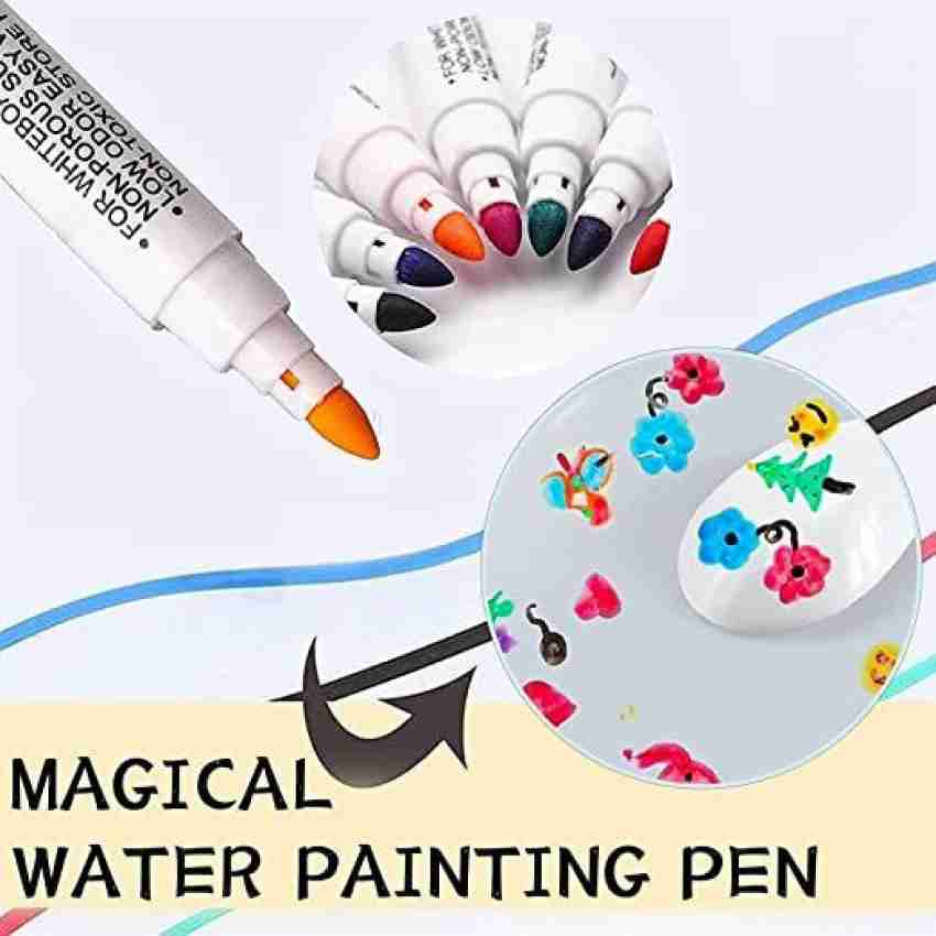 Magical Water Painting Pen Water Floating Doodle Pens 8/12 Colors Child  Drawing