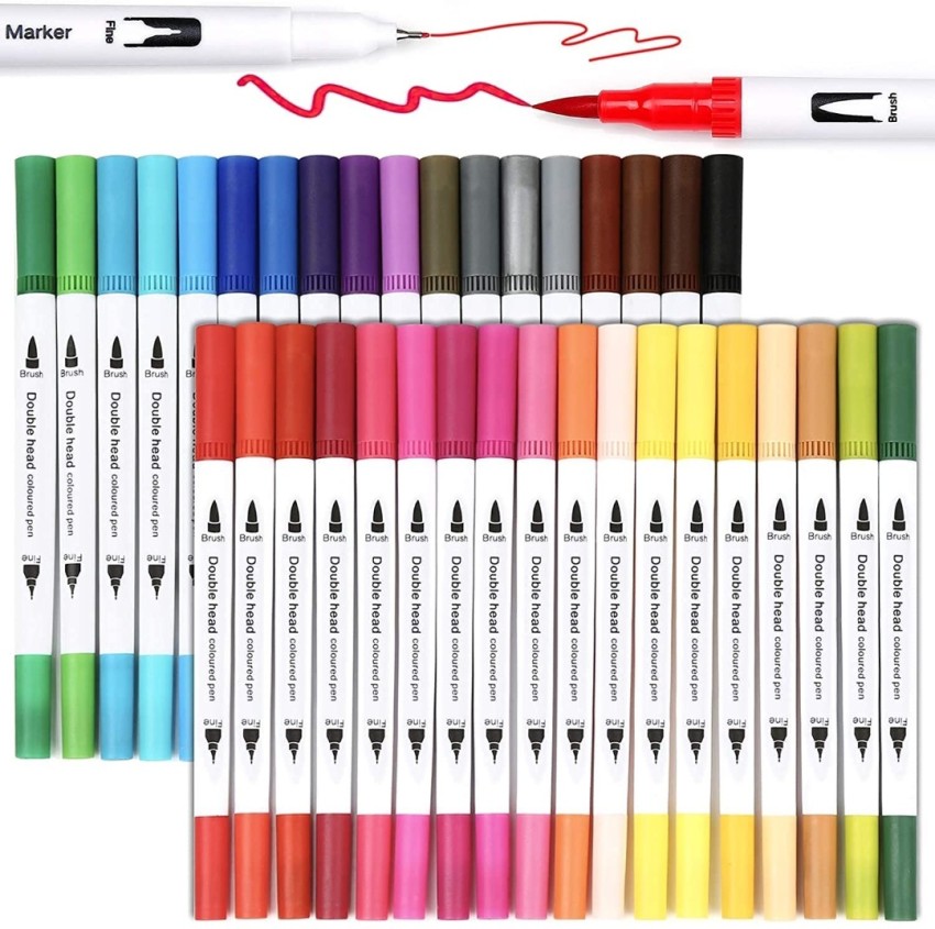 Buy FaberCastell Connector Pen 10 Shades Sketch Pen online in India   Hello August