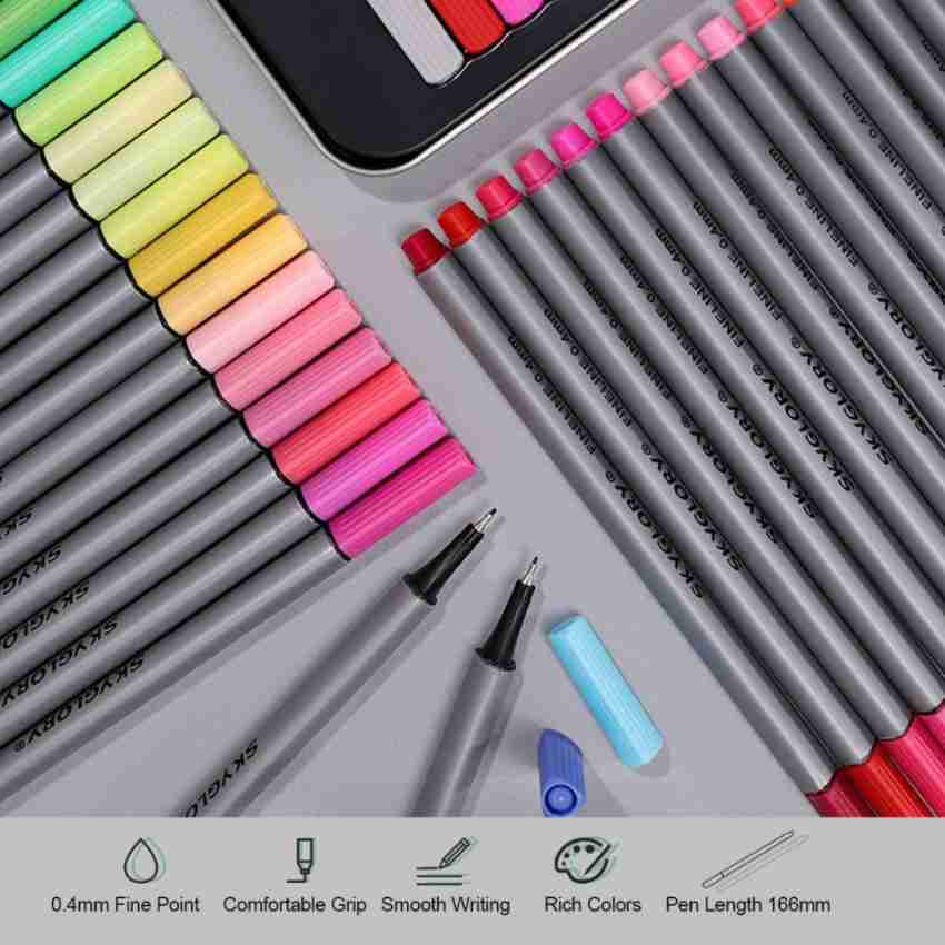 Fineliner Pens - Set of 72