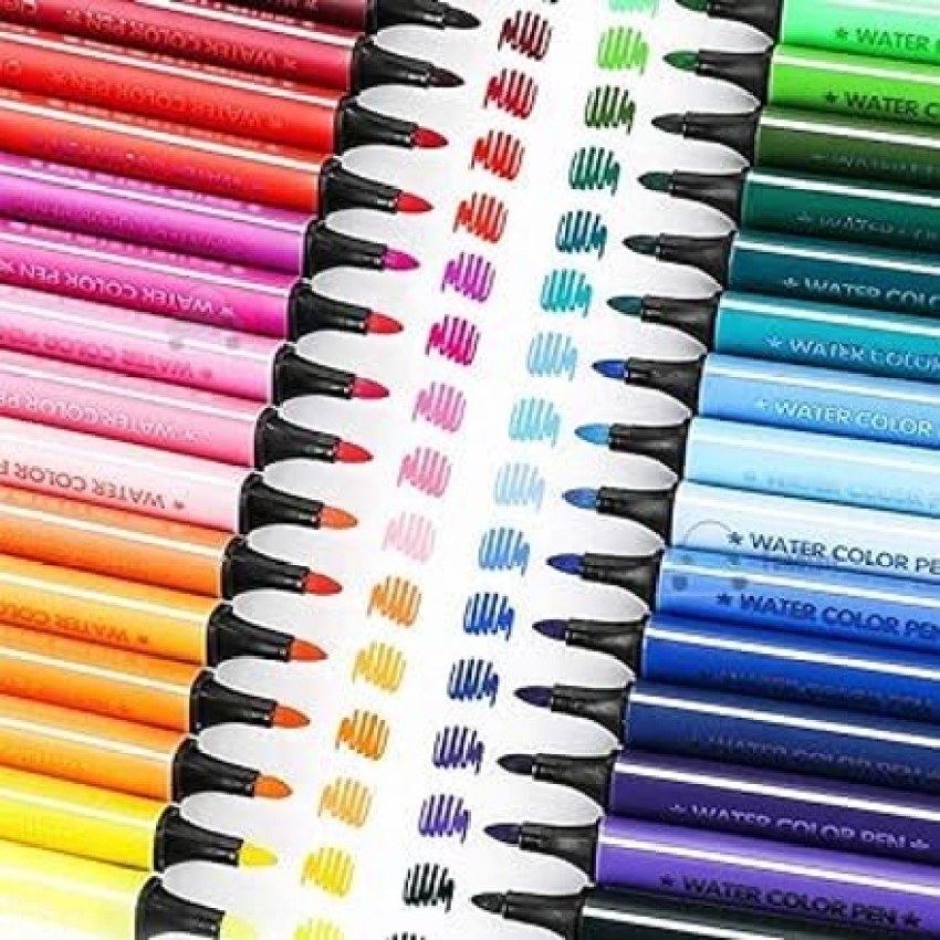 RD Zoom Enterprises Washable water Color Pen/ Marker/ Brush  for painting Nib Sketch Pen 