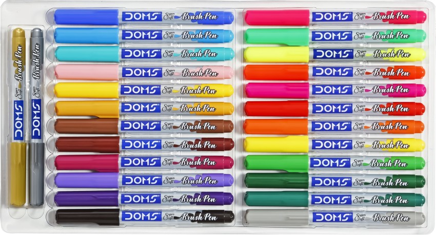 Doms Brush Pens - Set of 26