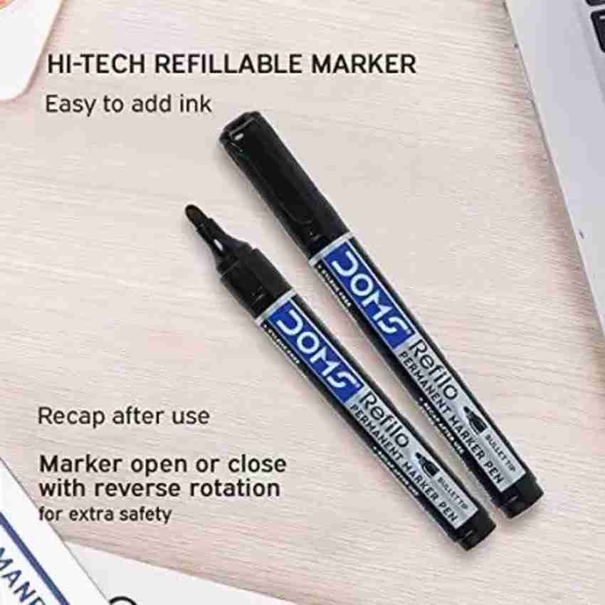 Thick top permanent marker