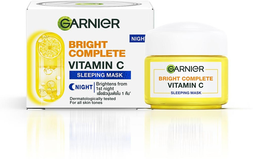 GARNIER Skin Naturals, Night Cream, Bright Complete Vitamin C Yoghurt  (18 g)