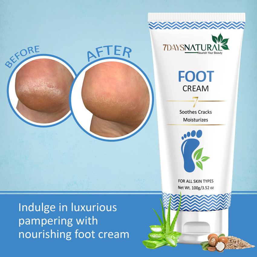 Natural foot cream for cracked heels sale