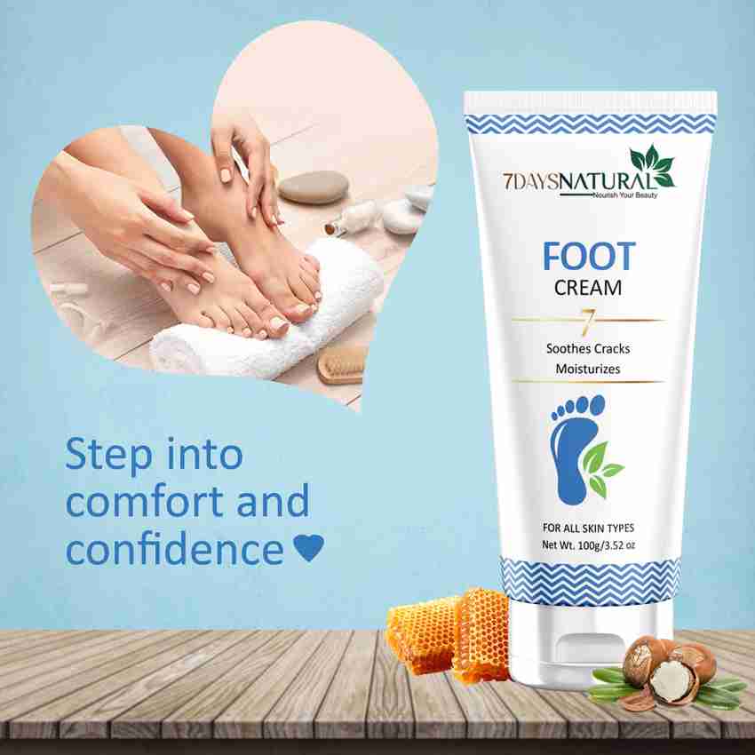 7 Days Natural Foot Cream for cracked heels Price in India Buy 7 Days Natural Foot Cream for cracked heels online at Flipkart