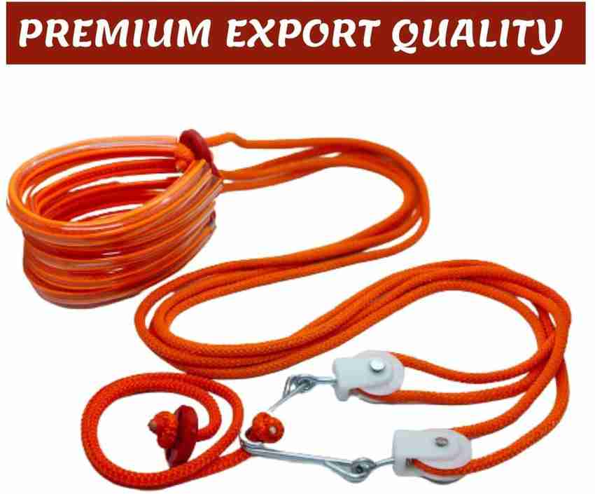 NATURAL Pocket Gym Rope For Men and Women Tummy Trimmer Export Quality Orange Buy NATURAL Pocket Gym Rope For Men and Women Tummy Trimmer Export Quality Orange Online at Best Prices
