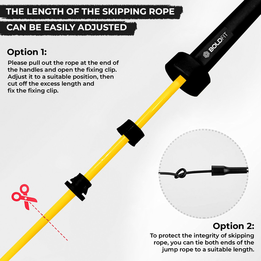 Boldfit skipping rope store