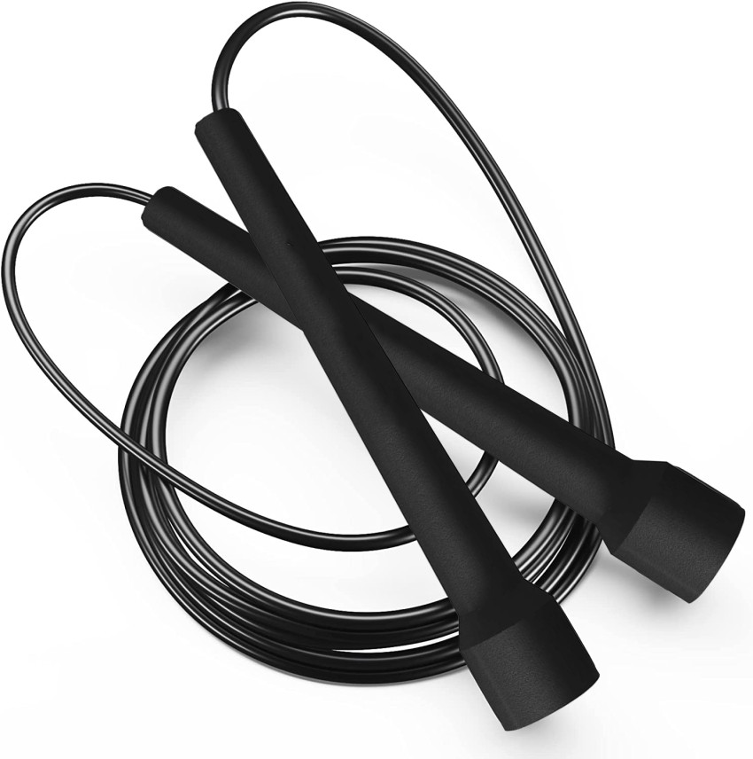 Buy PROUT Skipping Rope Jump Rope for Weight Loss , Fitness, Sports,  Exercise (BLACK) Online at Best Prices in India - JioMart.