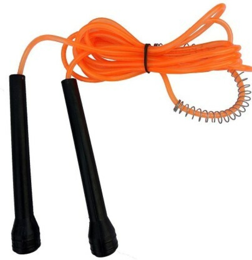 Buy PROUT Skipping Rope Adjustable Jumping Rope with Foam Handles for  Women, Men, Kids (ORANGE) Online at Best Prices in India - JioMart.