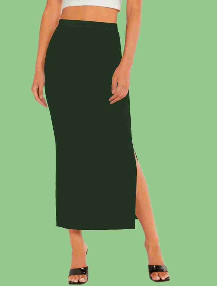 Dark green pencil skirt style clearance