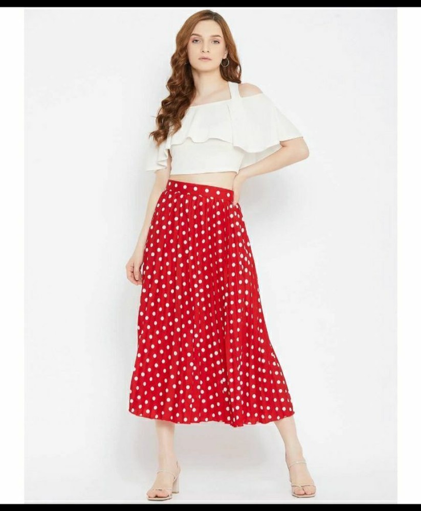 mahipati Solid Women Layered Red Skirt Buy mahipati Solid Women