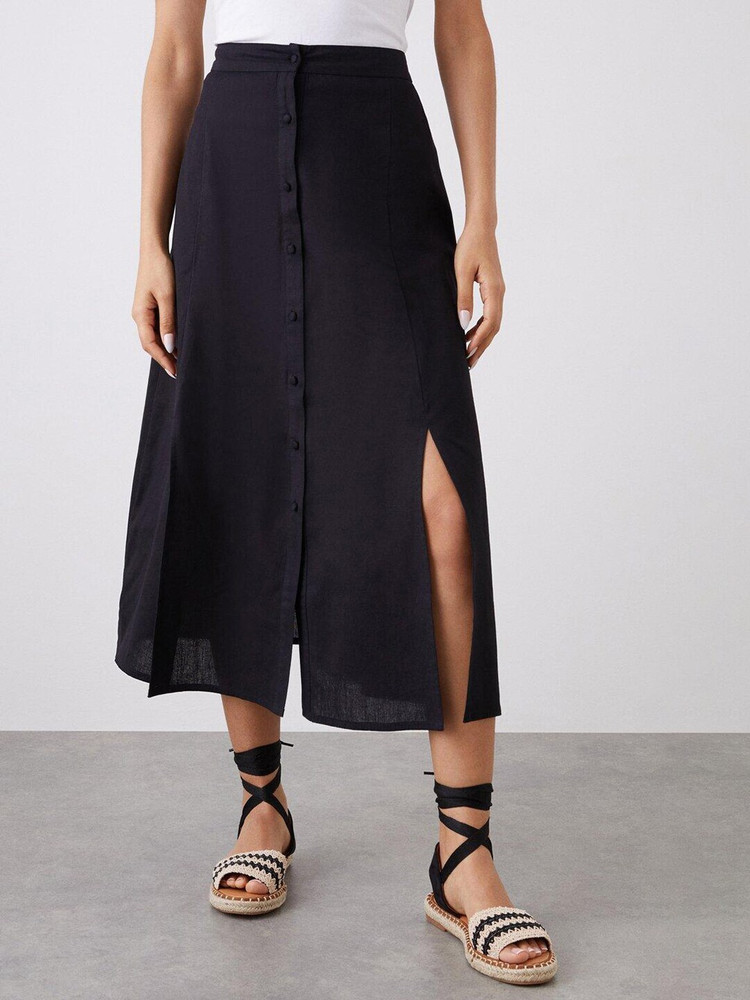 Dorothy perkins black a line skirt deals