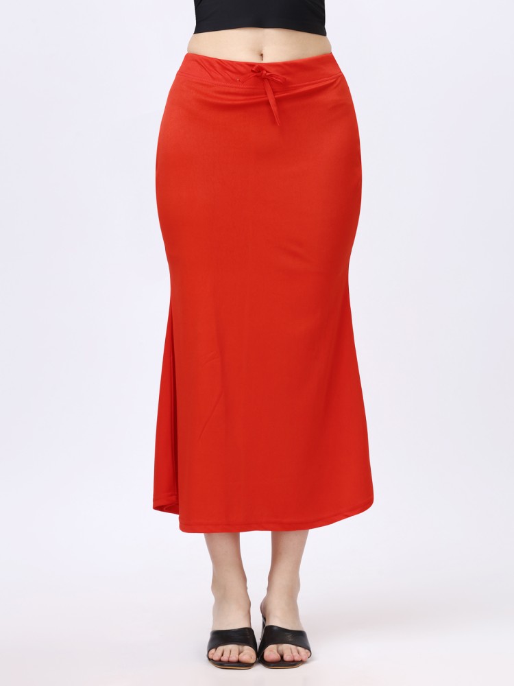 Maashu New Model Saree Shapewear Red -XL Lycra Blend Petticoat Price in  India - Buy Maashu New Model Saree Shapewear Red -XL Lycra Blend Petticoat  online at