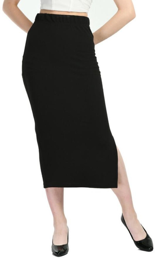 Black Pencil Skirt - Buy Black Pencil Skirt online in India