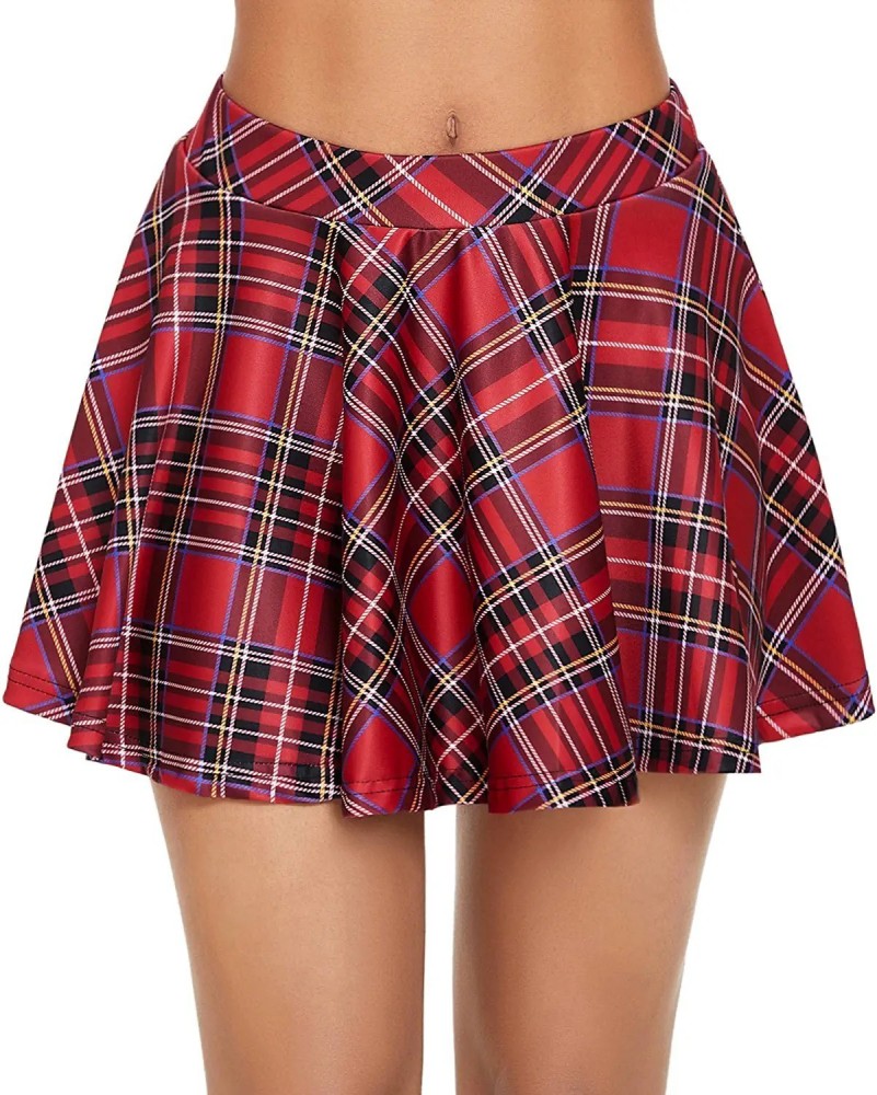 S9 TREND Checkered Women Pleated Red Skirt Buy S9 TREND Checkered Women Pleated Red Skirt Online at Best Prices in India Flipkart