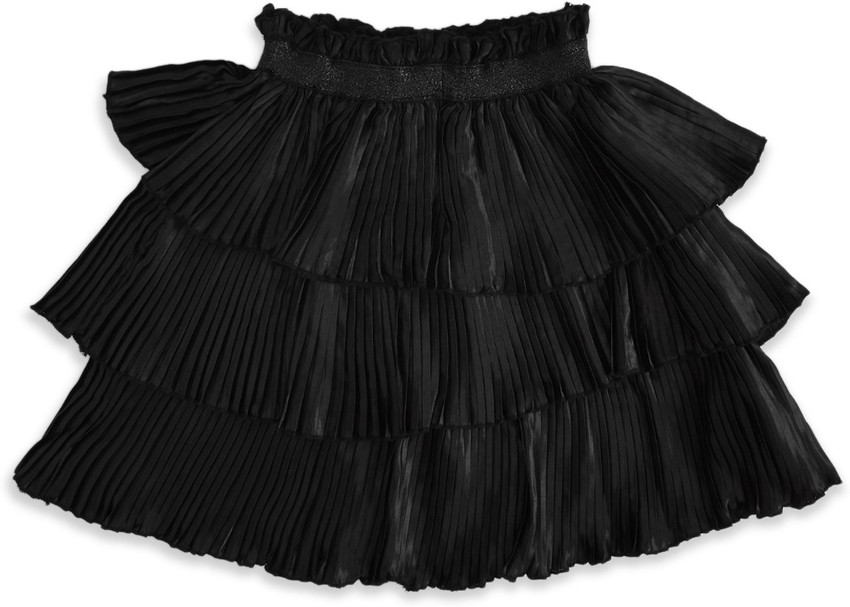Pantaloons Junior Solid Girls A line Black Skirt Buy Pantaloons