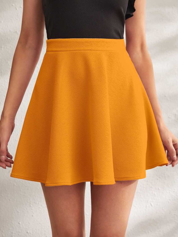 H and shop m yellow skirt