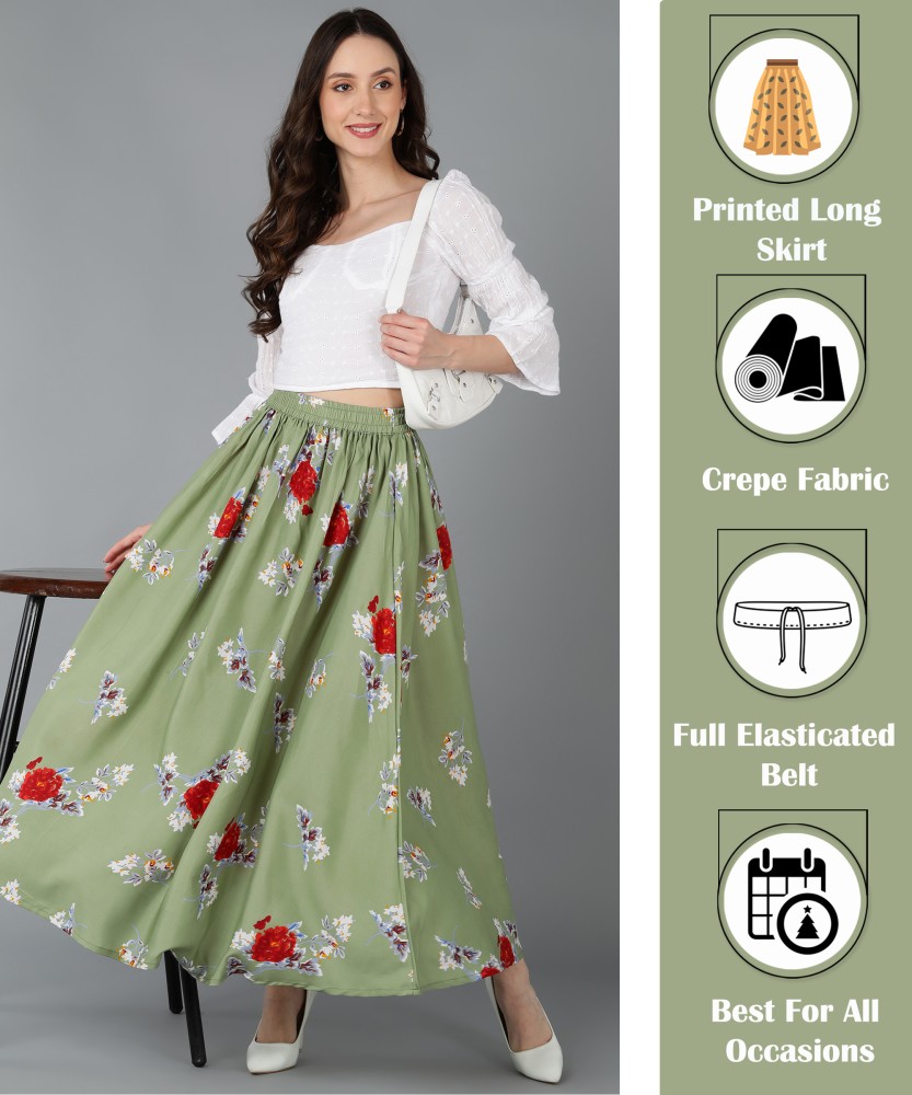 Long skirts online flipkart best sale