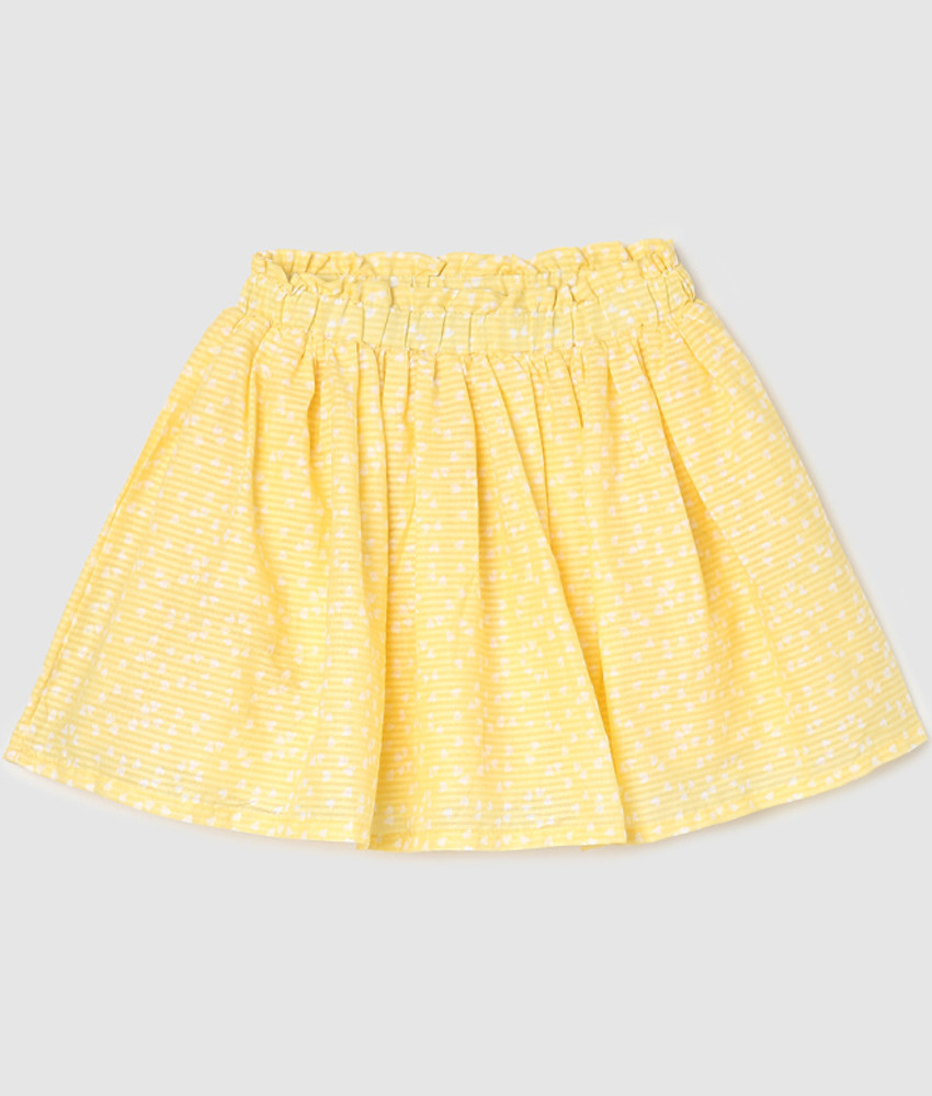 Yellow skirts online flipkart discount
