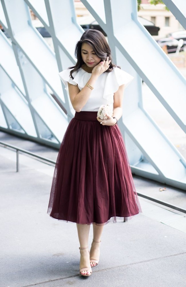 MIRVACRAFTS Solid Women Gathered Maroon Skirt Buy MIRVACRAFTS Solid Women Gathered Maroon Skirt Online at Best Prices in India Flipkart