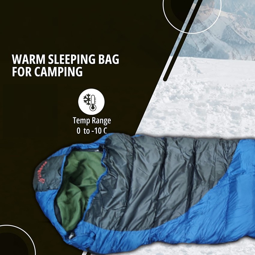 Adult Camping Sleeping Bag Ultra Light Fluffy Sleeping Bag with Compression  Bag for Outdoor Traveling Hiking