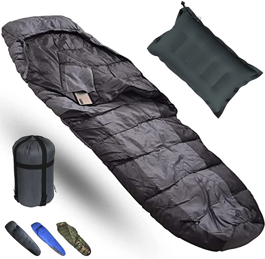Trajectory Travel Sleeping Bag for Camping Hiking temperature rating 5 to 20 degree celsius Sleeping Bag Flipkart