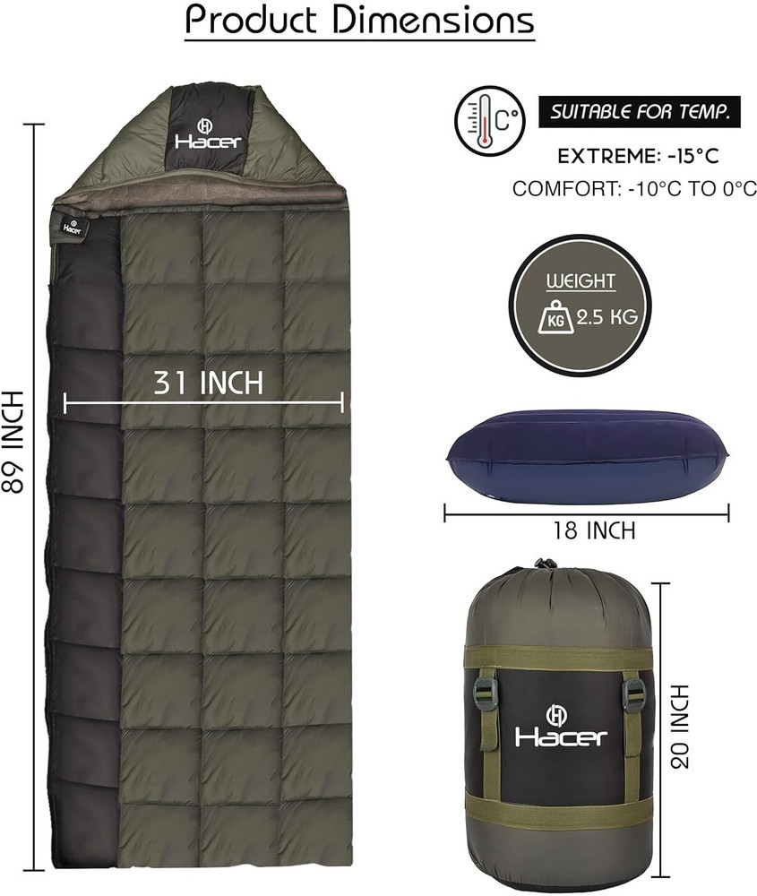 Winter sleeping bag sale clearance