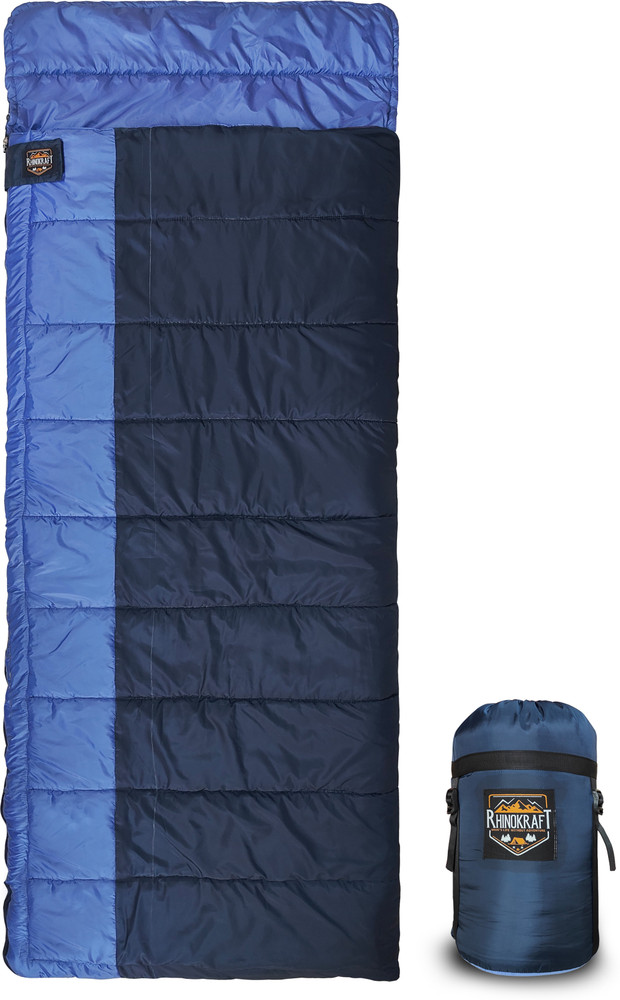 RHINOKraft Premium Quality Light Weight Plus Size 1200 Gms 10 Degree Sleeping Bag Flipkart