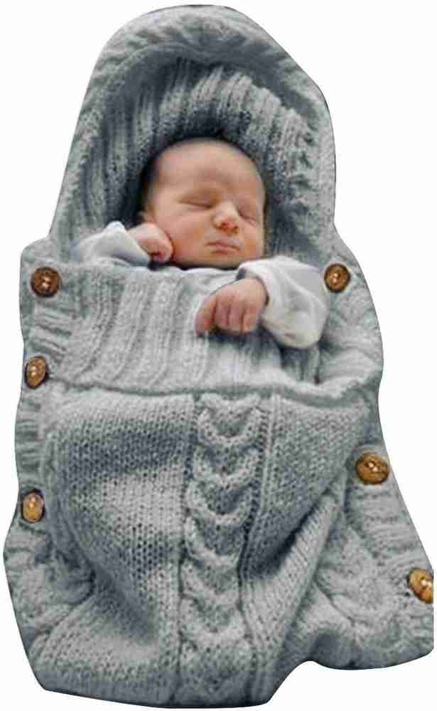 Knitted swaddle sleeping bag shop