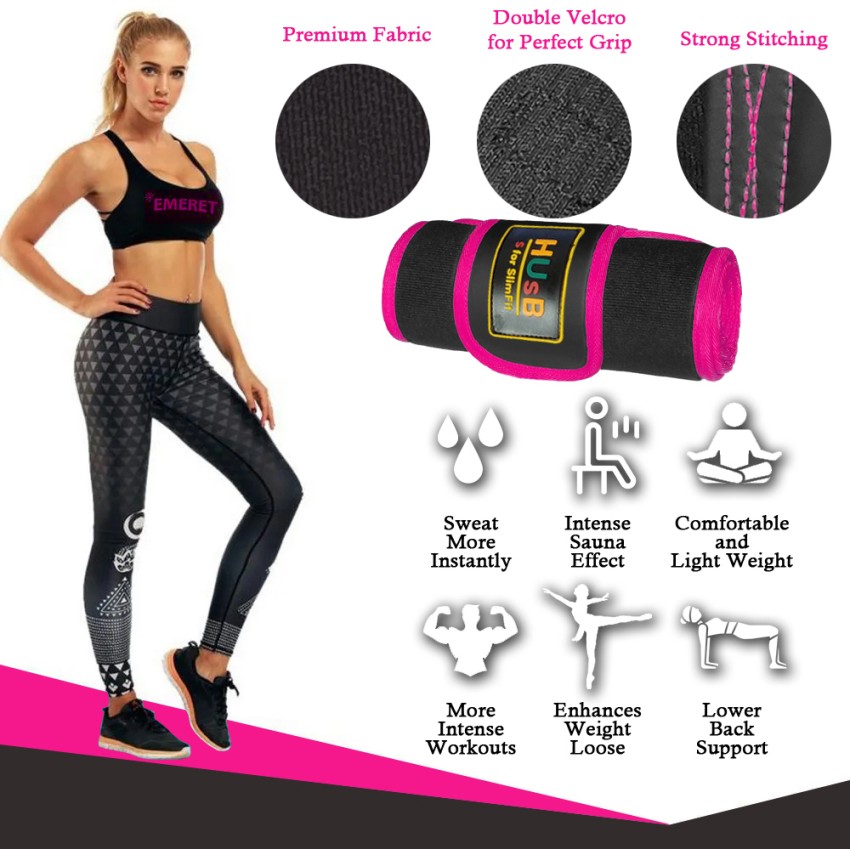 HUSB Sweat Belt Fat Loss and Best Sweat Belt For Yoga , GYM, Exercise Slimming  Belt Slimming Belt Price in India - Buy HUSB Sweat Belt Fat Loss and Best  Sweat Belt