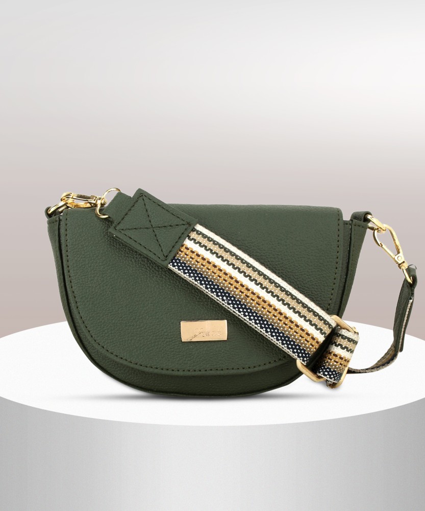 Yelloe Green Sling Bag Olive Sling Bag Green Price in India Flipkart