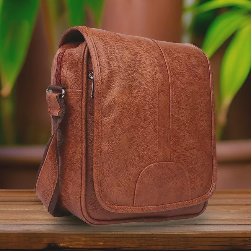 Tan side bag store