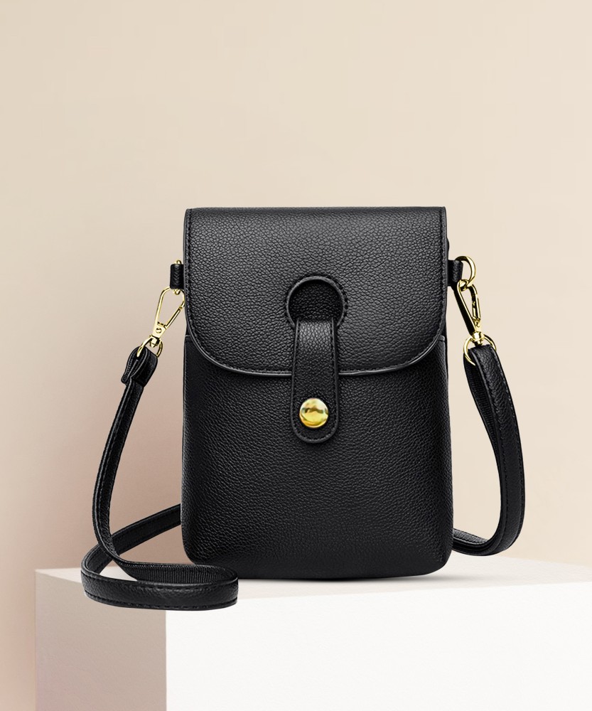 Black sling bag flipkart sale