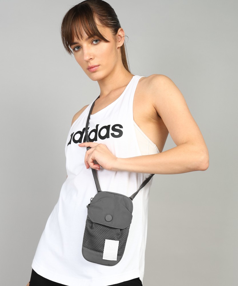 ADIDAS Grey Sling Bag IK4773 Grey Price in India Flipkart