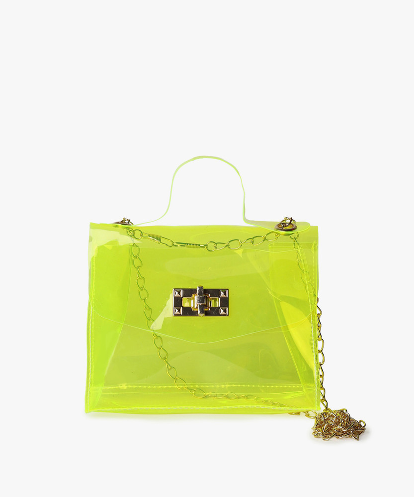 Transparent neon bag hotsell