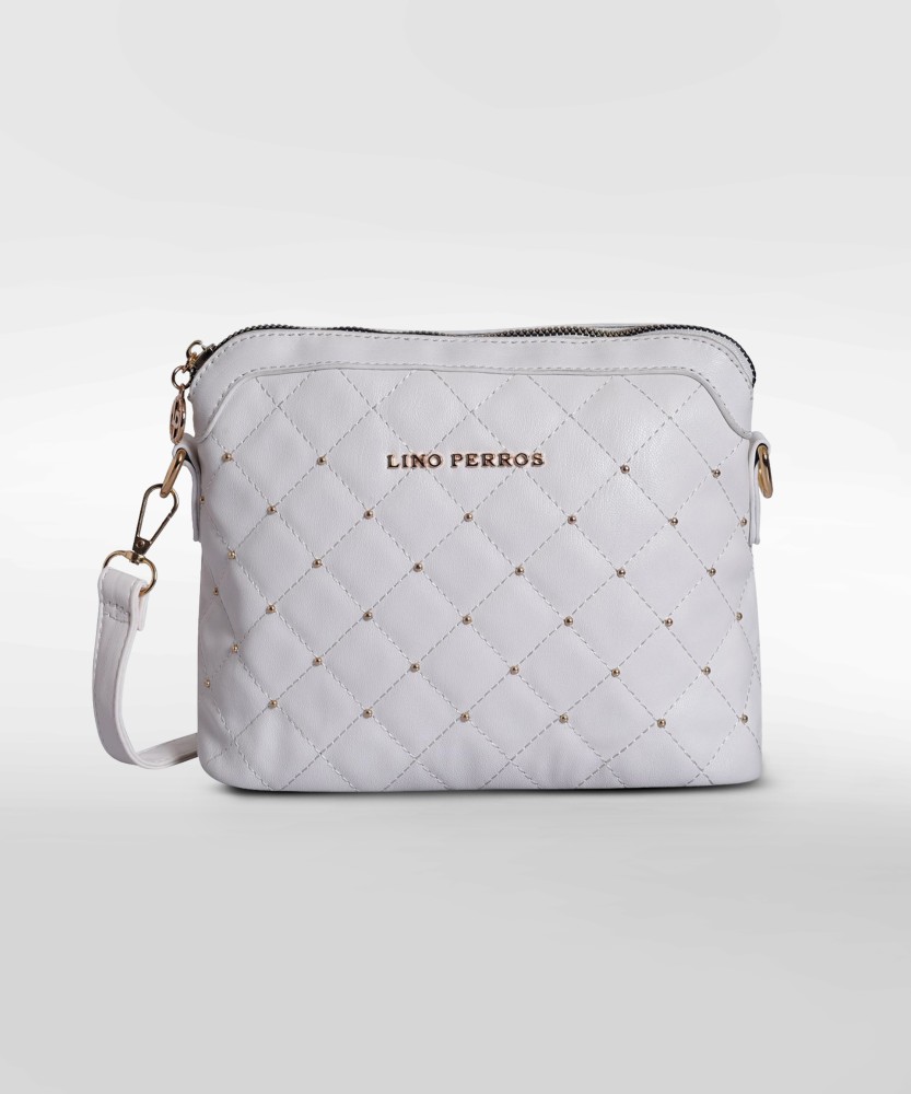 Lino perros white sling bag sale