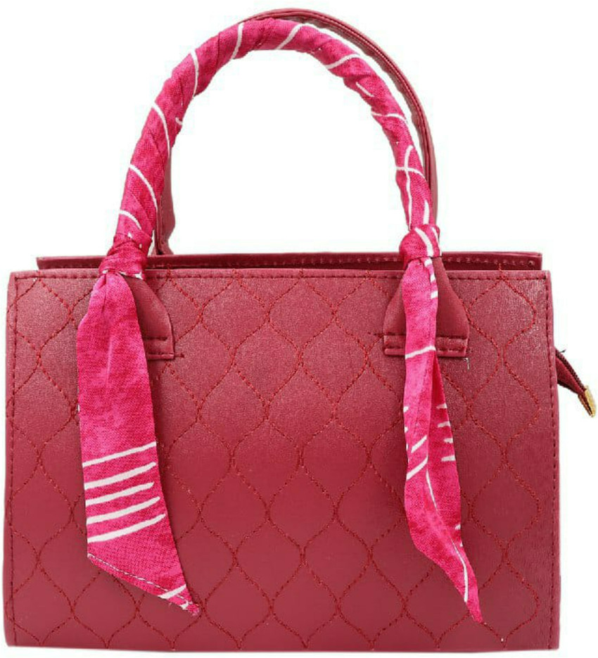 Maroon top color purse