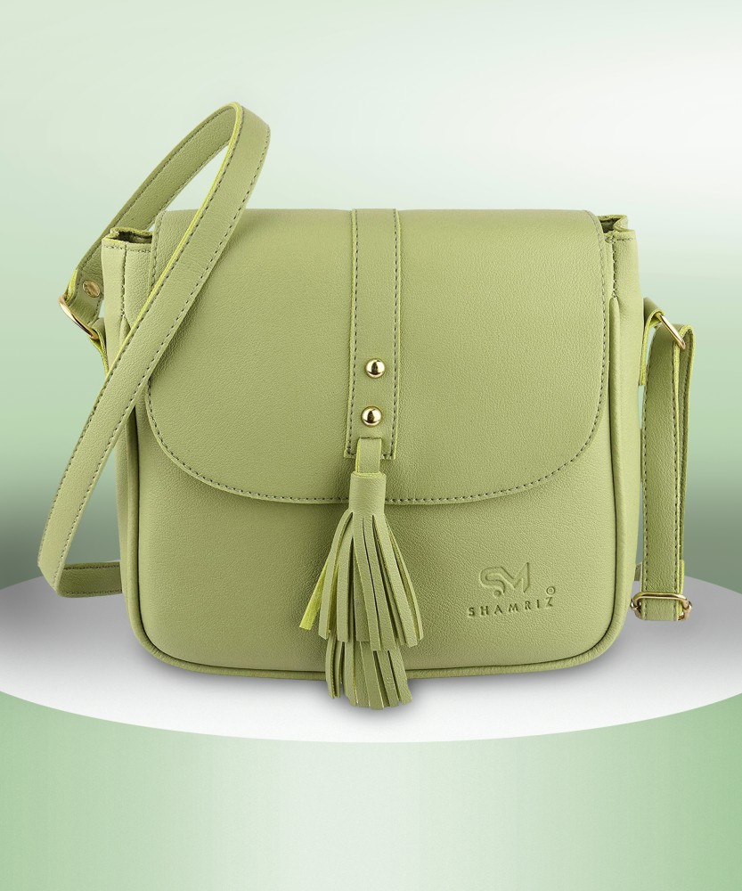 Shamriz Bag For Women & Girl'S L Sling Bag| Handbag| Purse| Side Sling Bag  L Green Bag