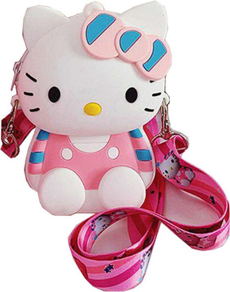 EITHEO White Sling Bag Hello Kitty White Sling Bag Cute Baby