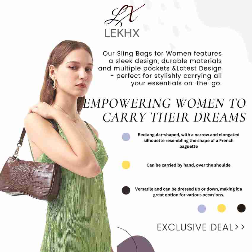 LX Sling Bag For Women Stylish Trendy Multipurpose Crossbody Bag