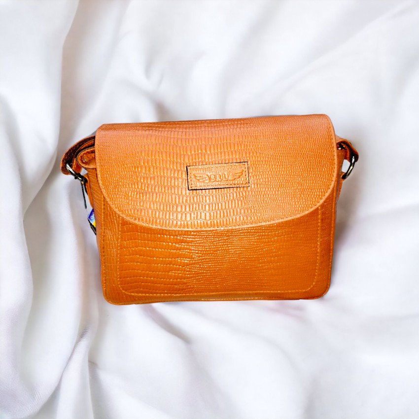 Orange discount sling bag