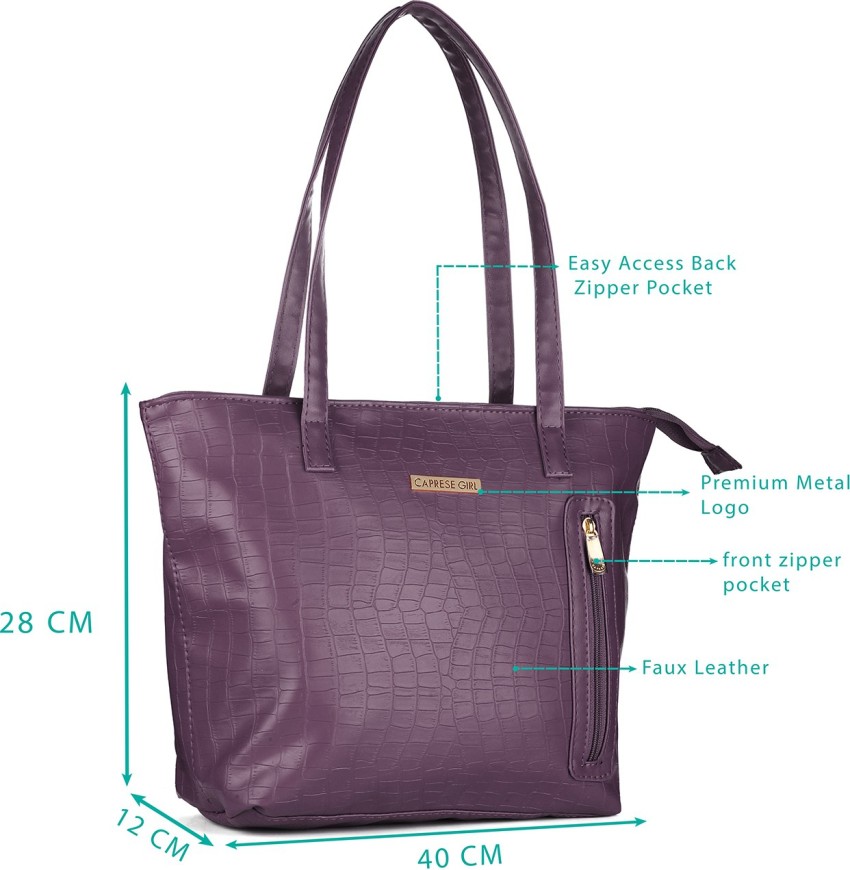 Buy Purple Handbags for Women by CAPRESE Online