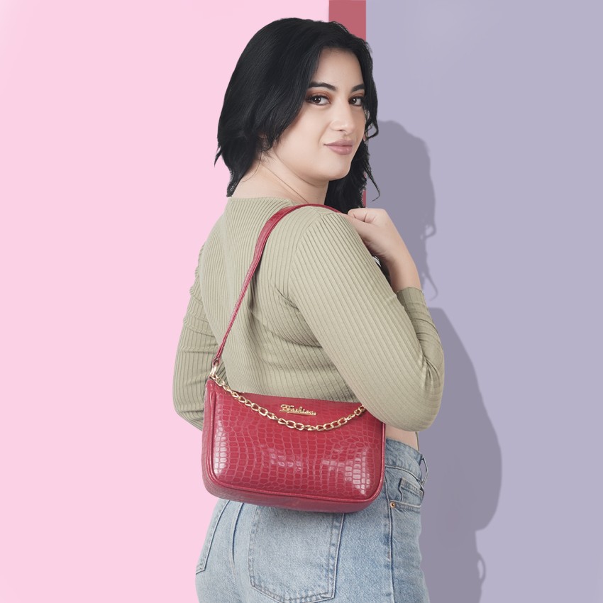 Sling bag online maroon