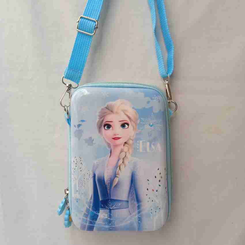 fiji fashion Blue Sling Bag Frozen Elsa Girls Sling Bag blue Price in India Flipkart
