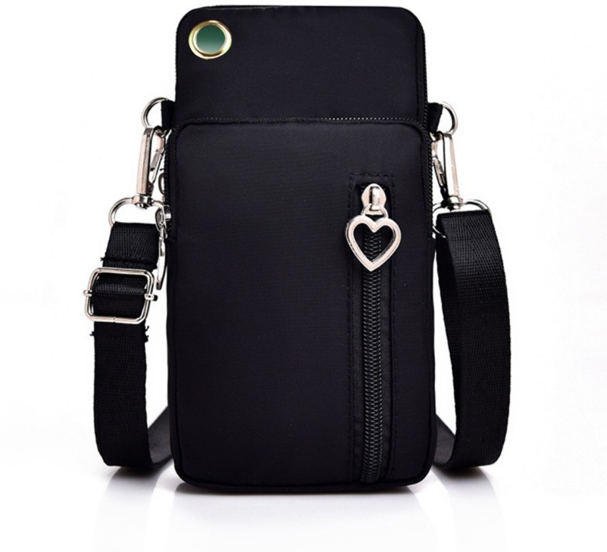 PALAY Black Messenger Bag Small Crossbody Wallet Phone Bag for Women Mini  Shoulder Crossbody Handbag Black - Price in India