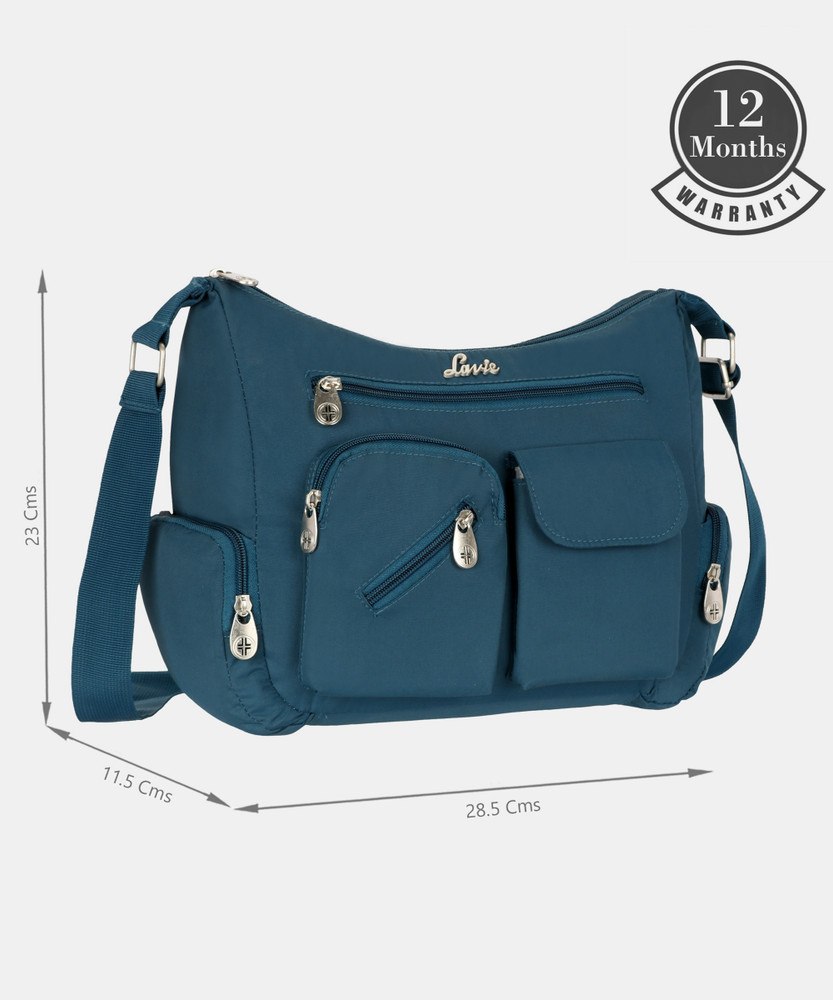 LAVIE Blue Sling Bag BAEI147043N3 TEAL Price in India Flipkart