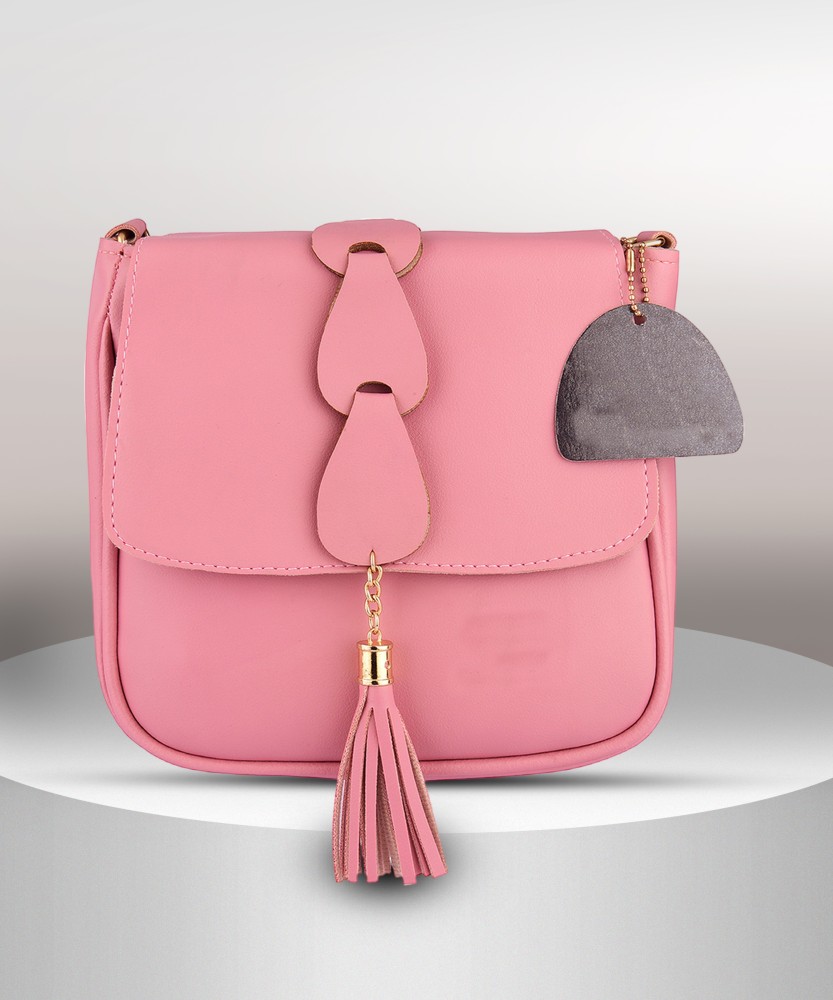 Pink sling online bag